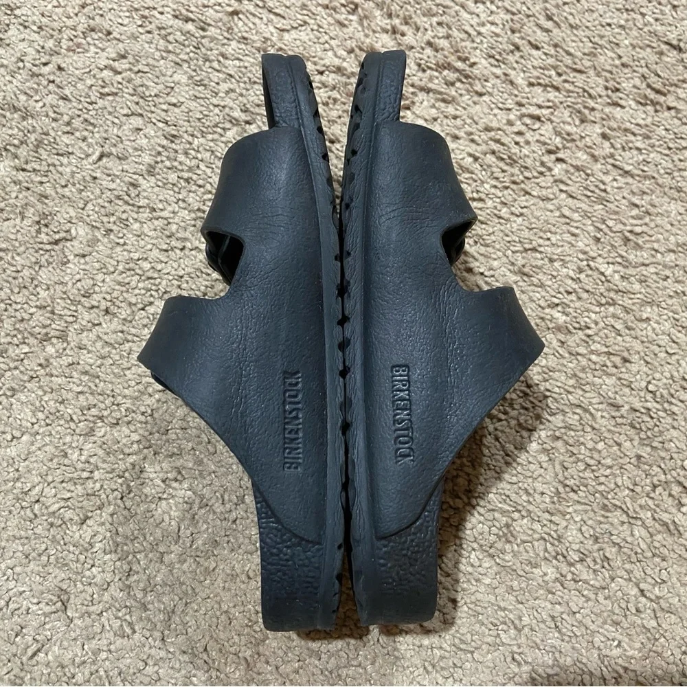 BIRKENSTOCK Kids Unisex Arizona Essential Black EVA Sandal Slides Size 30 C12 - Picture 7 of 9